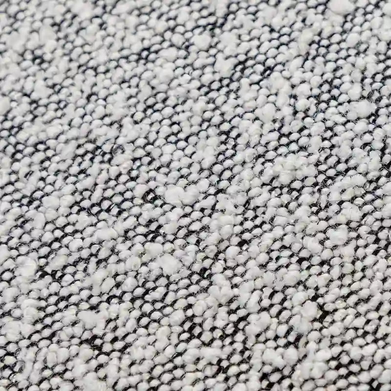 Gepolstertes Sherpa-Zweisitzersofa aus Bouclé, 68W