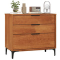 3-Drawer Dresser w/ Metal Support Legs & Anti-tipping Kit for