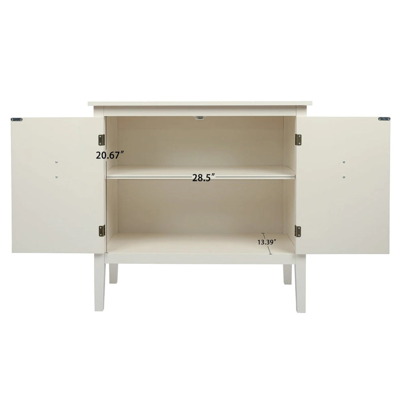 2 Door Wooden Cabinets,Wood Cabinet Vintage Style Sideboard