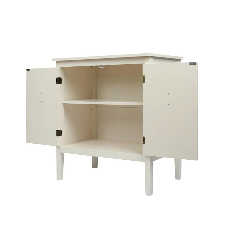 2 Door Wooden Cabinets,Wood Cabinet Vintage Style Sideboard