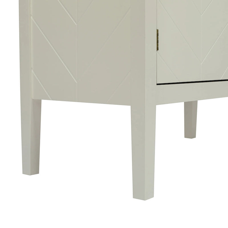 2 Door Wooden Cabinets,Wood Cabinet Vintage Style Sideboard