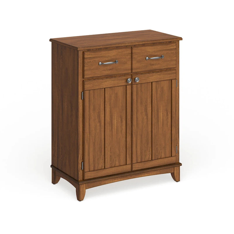 Narcisse Sideboard aus Eichenholz mit Holzplatte