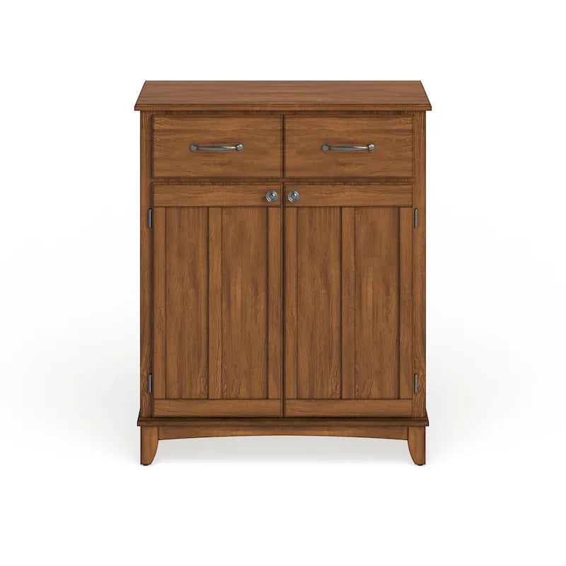 Narcisse Sideboard aus Eichenholz mit Holzplatte