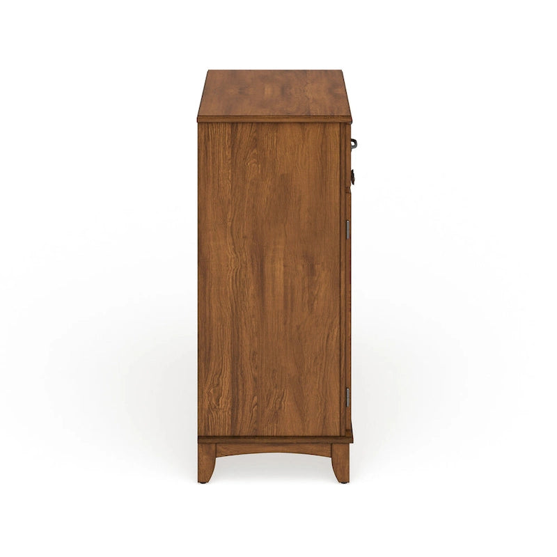 Narcisse Sideboard aus Eichenholz mit Holzplatte