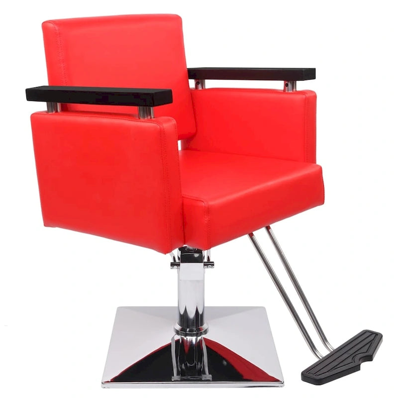 Hydraulischer Friseurstuhl für Haar- und Schönheitspflege, Styling- und Haarschneidestuhl für Salons - N/A