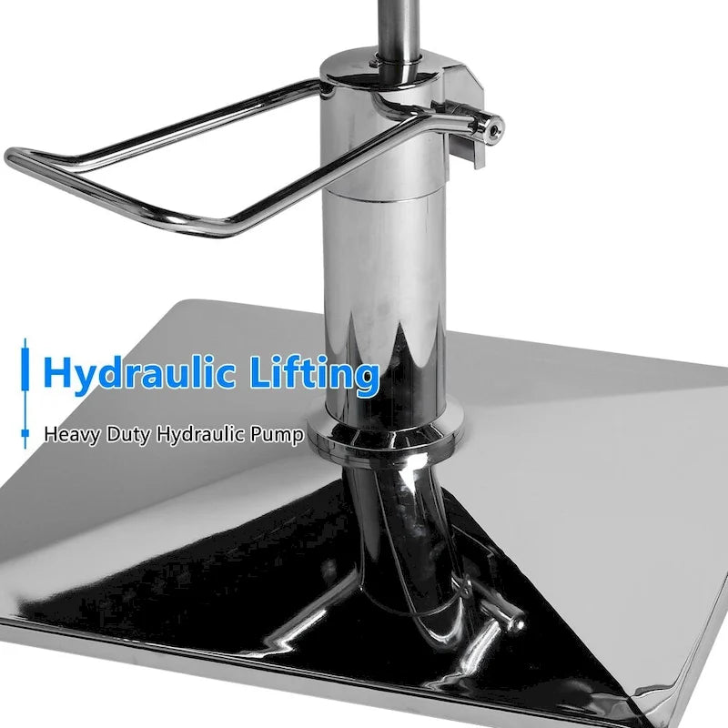 Hydraulischer Friseurstuhl für Haar- und Schönheitspflege, Styling- und Haarschneidestuhl für Salons - N/A