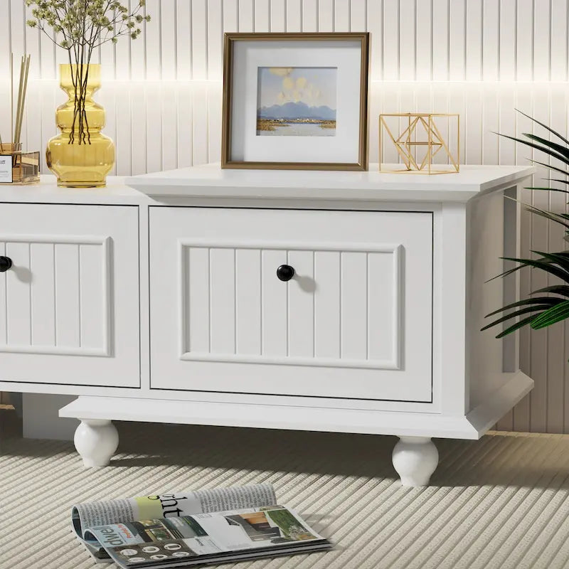 TV-Ständer, TV-Konsolentisch, Schrank, Entertainment-Center