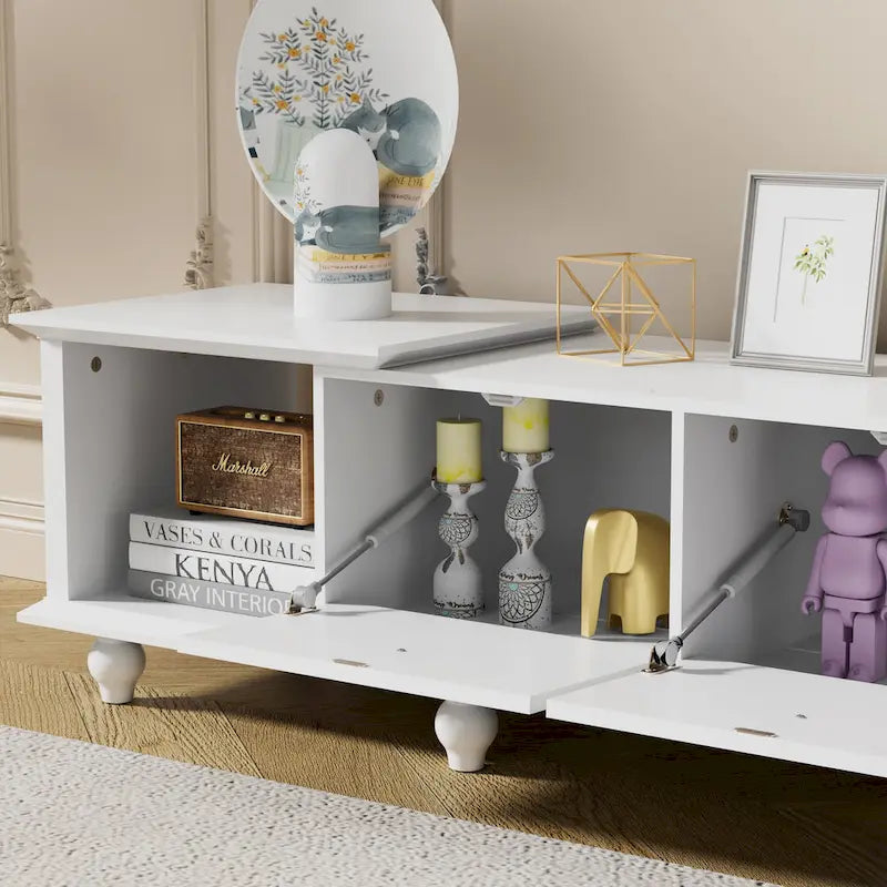 TV-Ständer, TV-Konsolentisch, Schrank, Entertainment-Center
