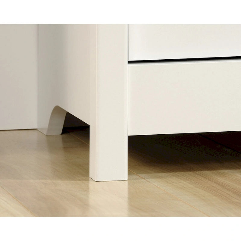 Floor-to-Ceiling Library Cabinet with Adjustable Shelves and Glass Doors