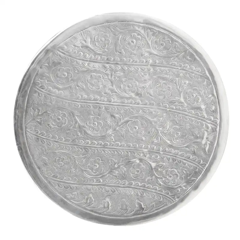 Dianna End Table - Silver - 15 x 15 x 19 - 15Wx15Dx19H