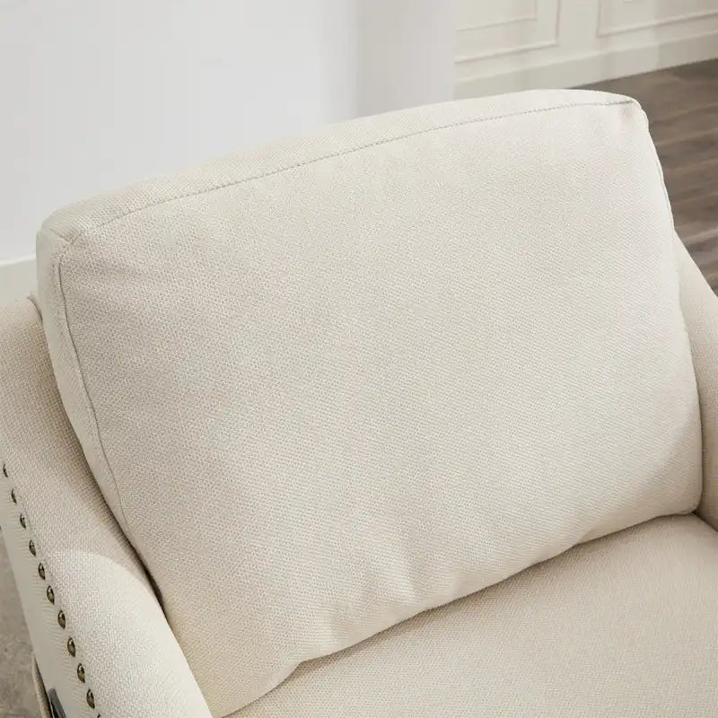 Fauteuil d'appoint pivotant à 360 degrés