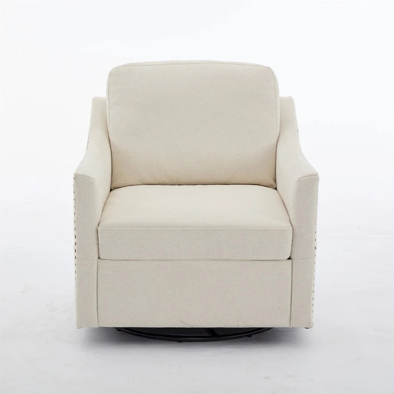 Fauteuil d'appoint pivotant à 360 degrés