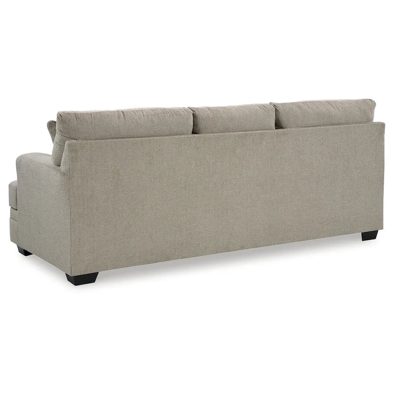 Modern Ultra-Soft Upholstered Sofa with High-Resiliency Foam Cushions - 92" W x 41" D x 39" H