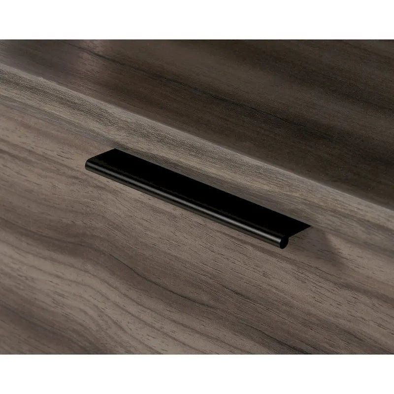 Modern TV Stand Media Credenza with Storage Drawer & Adjustable Shelf - Fits up to 46" TV